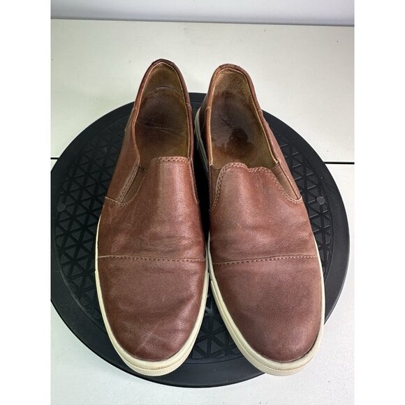 Frye Ivy Shoes Womens Size 7 M Brown Leather Slip On Comfort Casual  3478807 - Picture 3 of 11